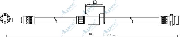 APEC BRAKING Тормозной шланг HOS3856